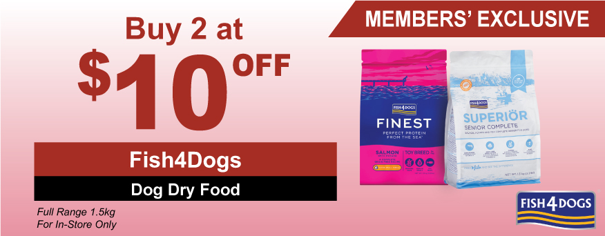 Fish4Dogs Dog Dry Food Promo